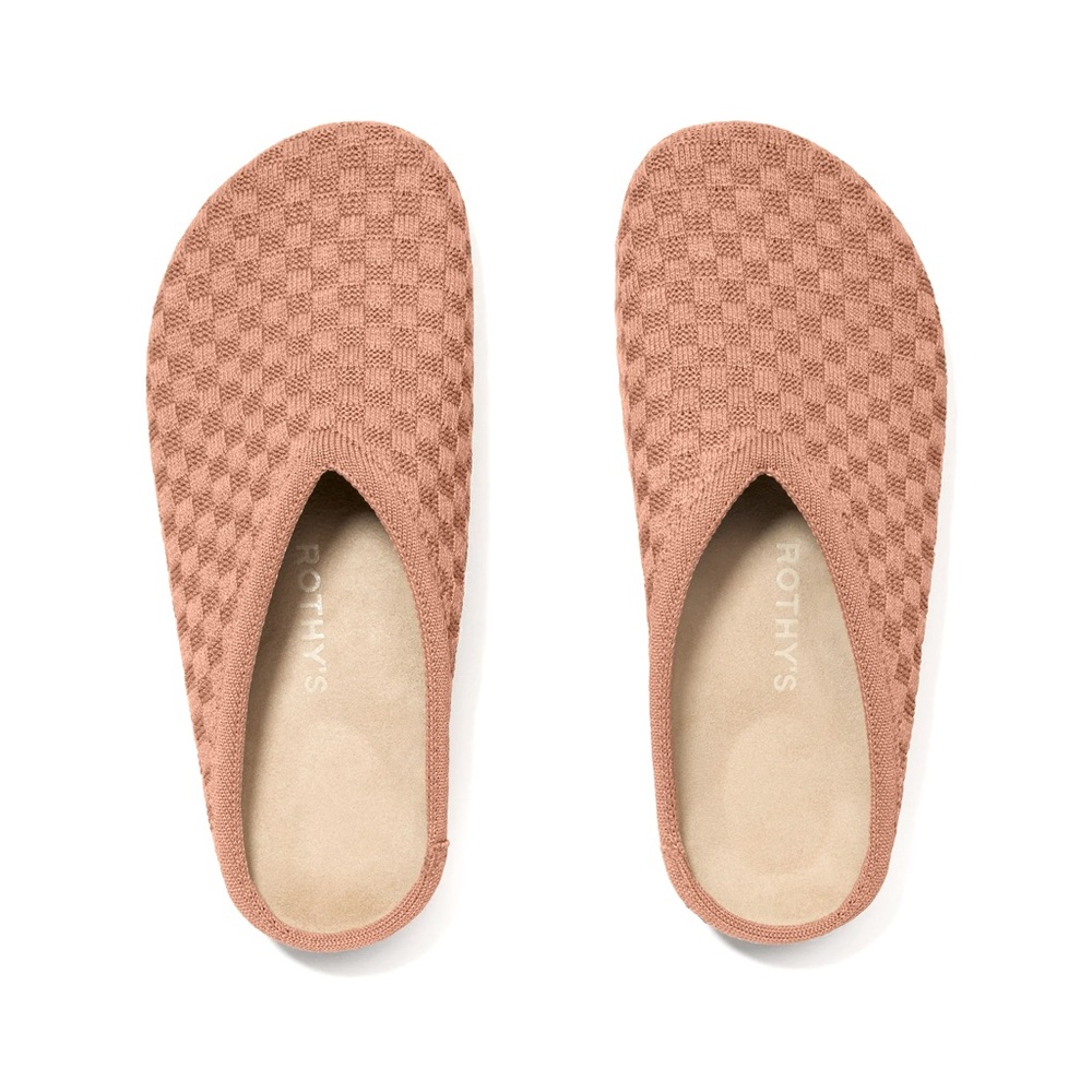 Rothy’s Hemp Casual Clog in Clay (like new)